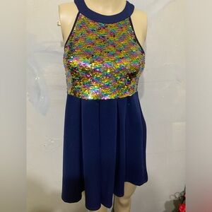 Sequined youths dress